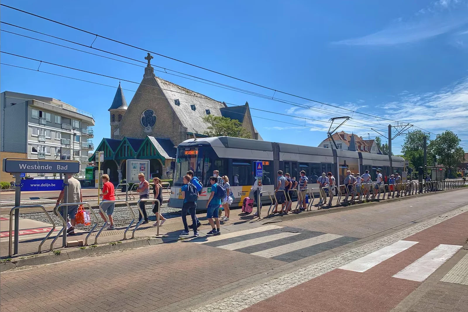 Tramhalte Westende-bad