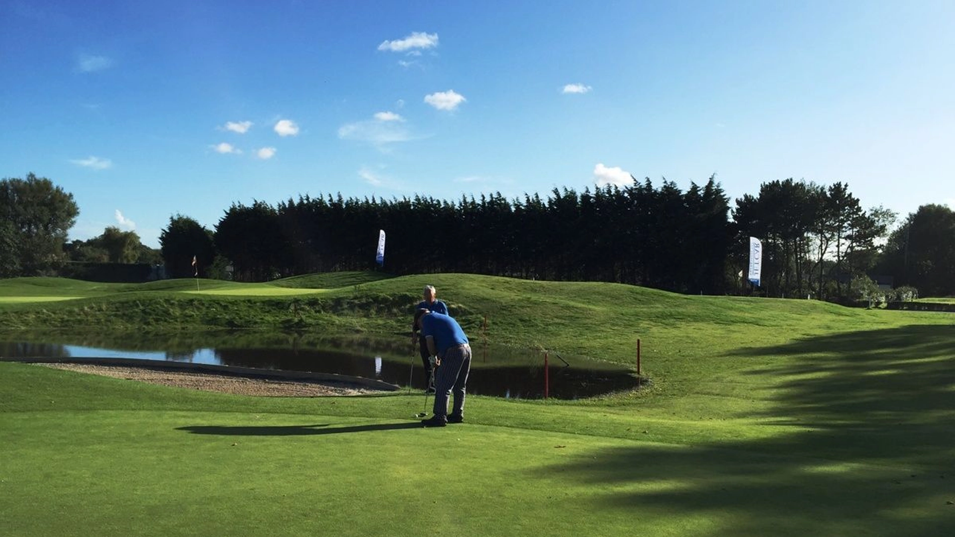 Watersportcentrum en golfterrein